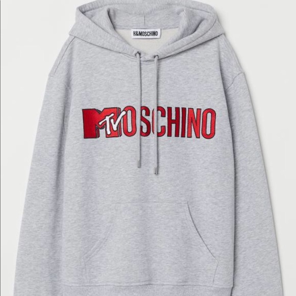 Moschino Sweaters - Moschino Embroidered Hooded Sweatshirt 🔥🔥🔥